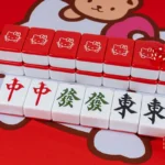 american mahjong set with hello kitty pattern banner 2