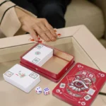 portable chinese style travel mahjong set banner 1