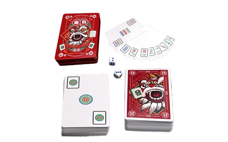 Portable Chinese Style Travel Mahjong Set